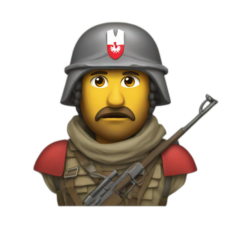 Poland war tunis emoji