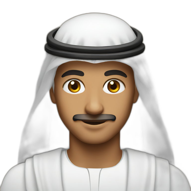 UAE face emoji