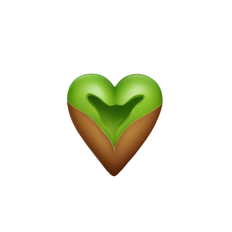 heart shape seed emoji