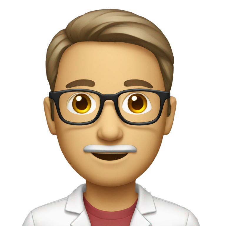 Behavioral optometrist whole Body emoji