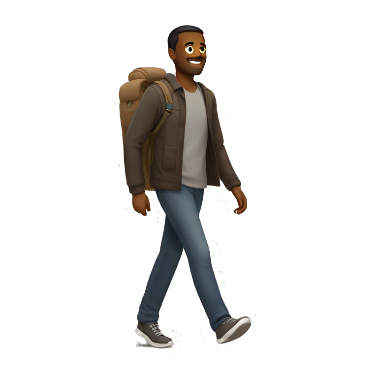 Walk men emoji