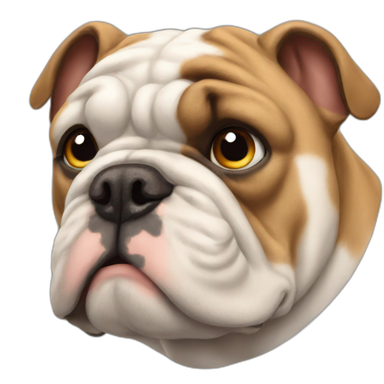 Bulldog frances emoji