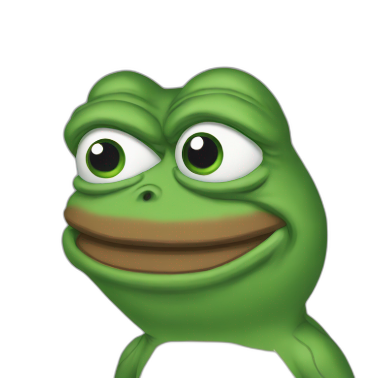 pepe frog hyper sad emoji