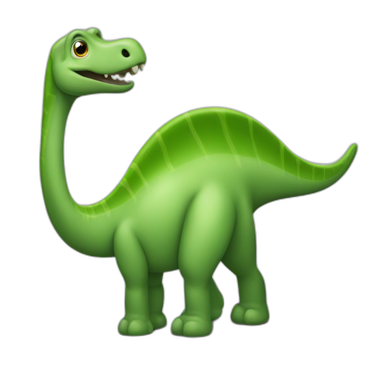 Brontosaurus green emoji