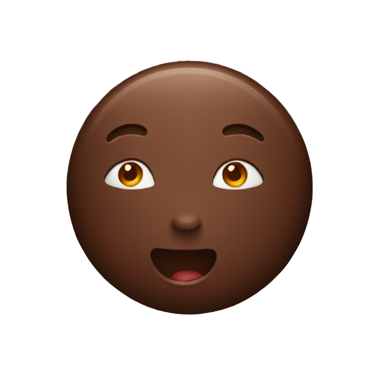 Chocolate emoji
