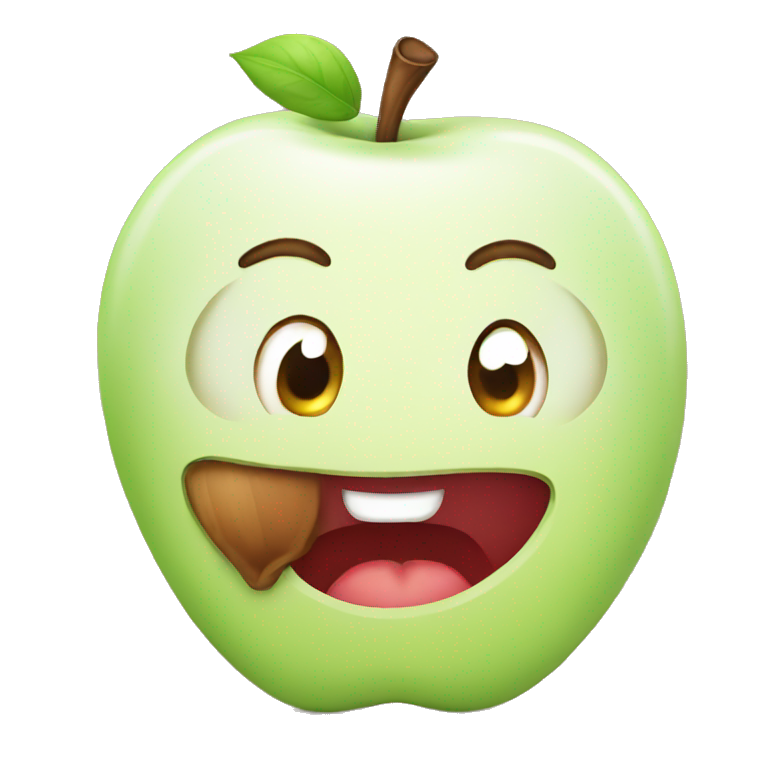 apple cute emoji
