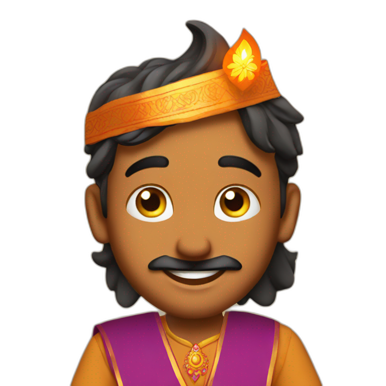 Happy diwali guy's emoji