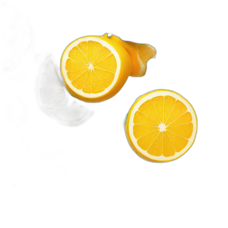 elegant citrus emoji