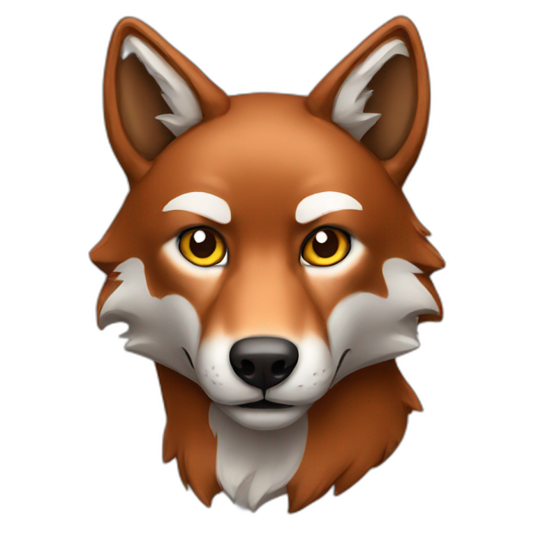 Red Wolf emoji