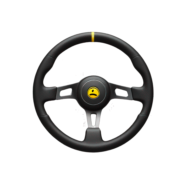 sim racing wheel emoji