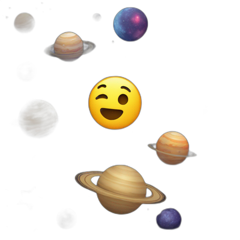 Space galaxy stars emoji
