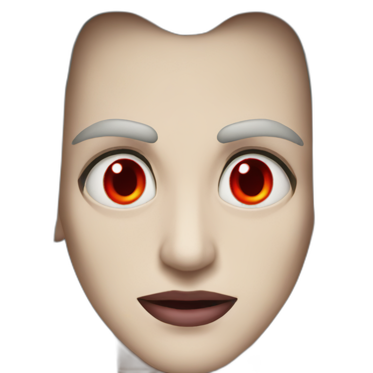realistic-dracula-red-eyes emoji