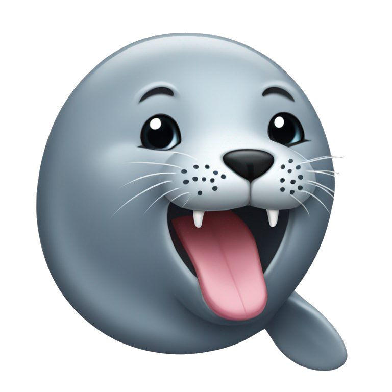 seal big thumbs up emoji