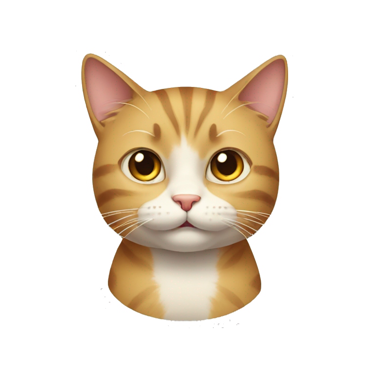 cat looking smug emoji