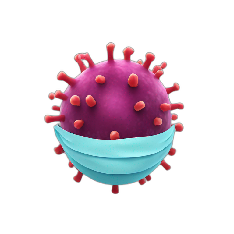 Corona virus emoji