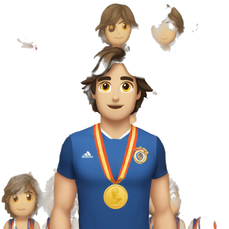 :medal-with-dark-hair-guy-on-it: emoji