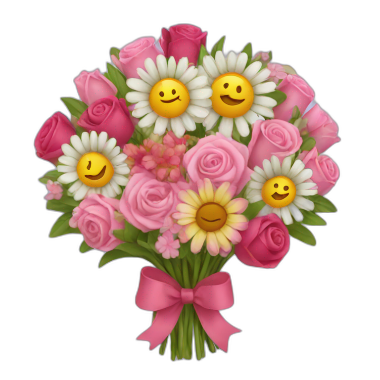 mother's day bouquet emoji