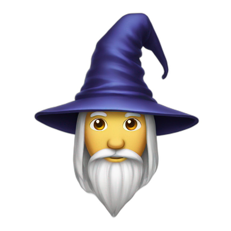 wizard hat emoji