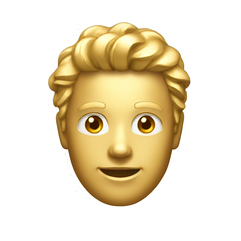 gold plate emoji