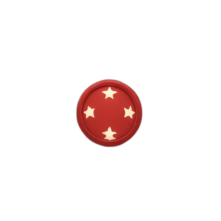 Galactic Empire Flag (Red flag imperial cog) emoji