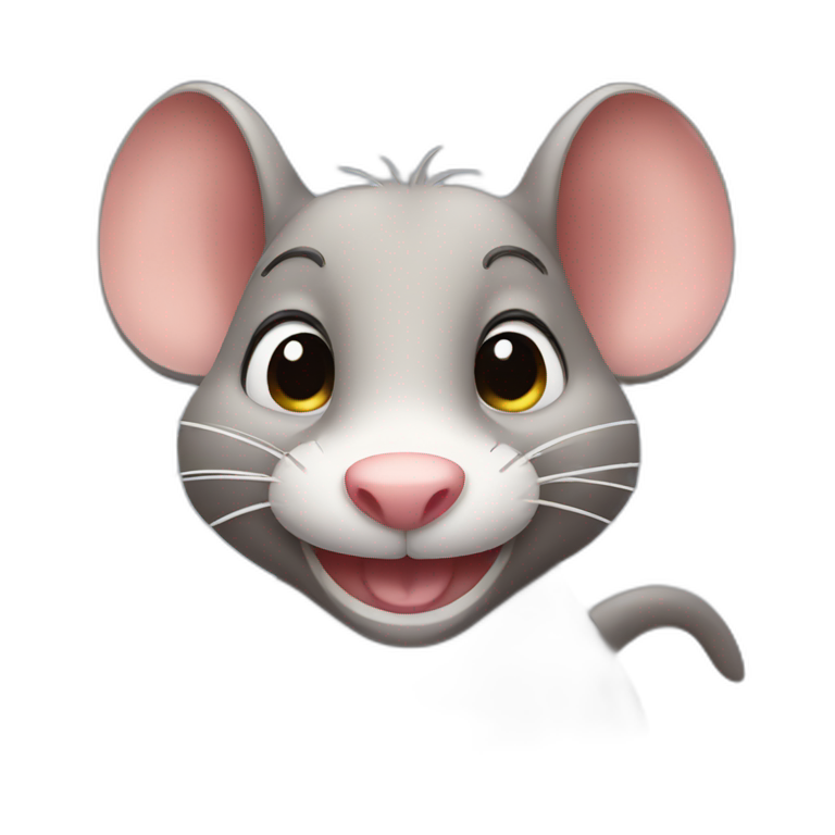 smirking rat emoji