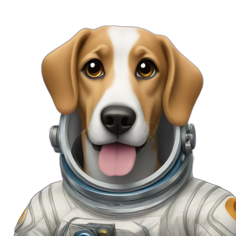 dog in space emoji