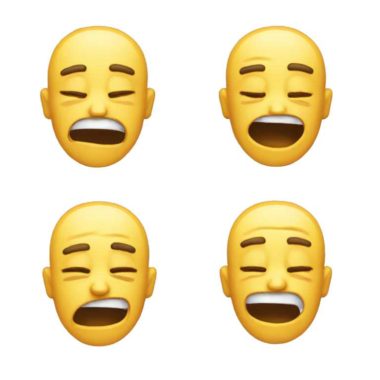 Crying and laugh emoji emoji