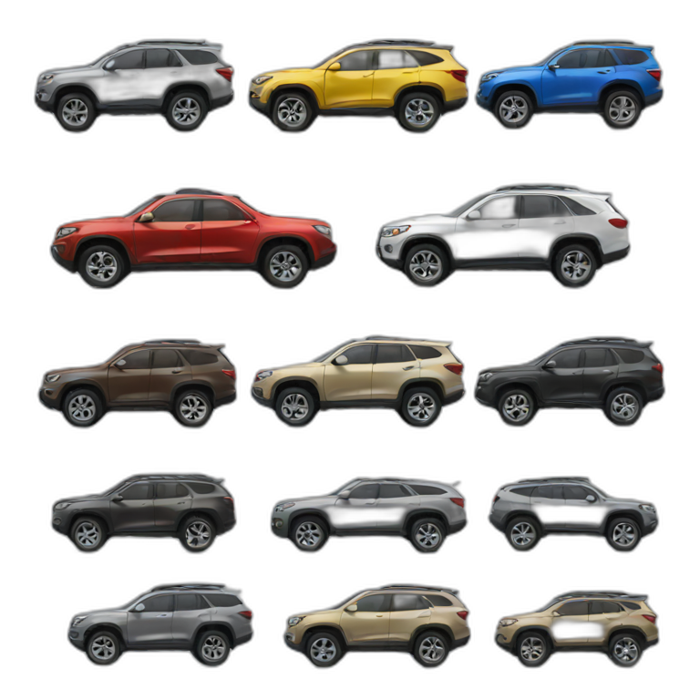 vehicle SUV emoji
