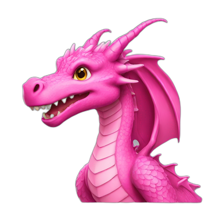 Pink Dragon emoji