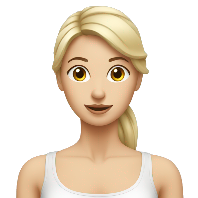 Pilates girl emoji