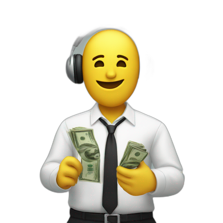 Mr Beats with money emoji