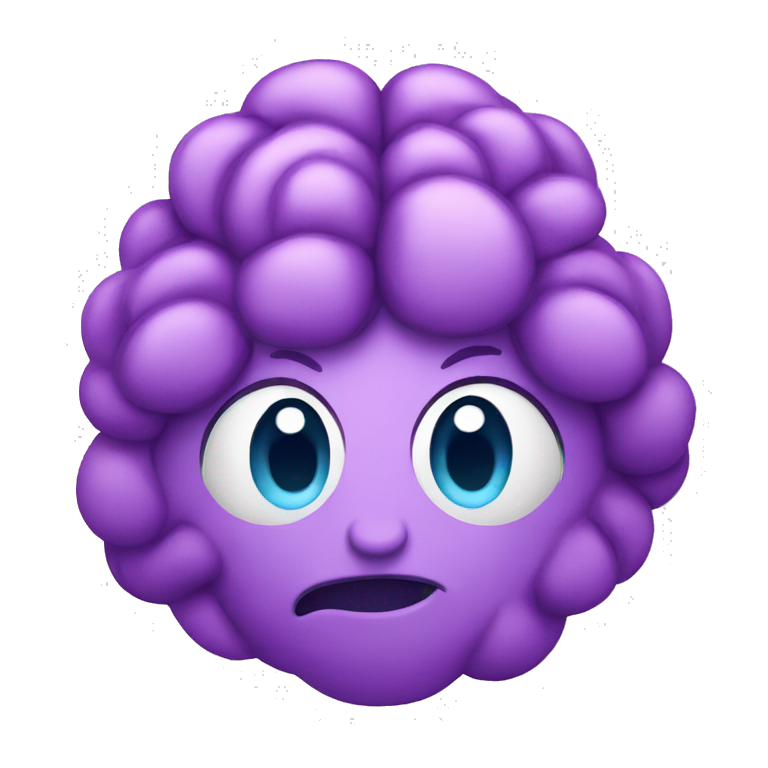 happy brain cartoon emoji