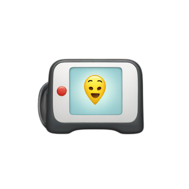 Phone navigation toy emoji