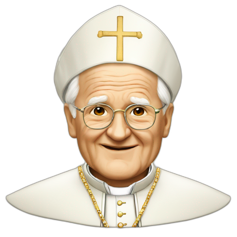pope john paul II emoji