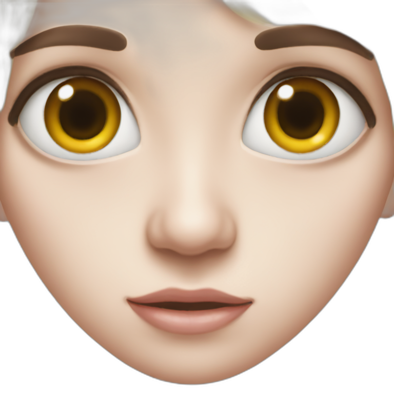 big eyes emoji