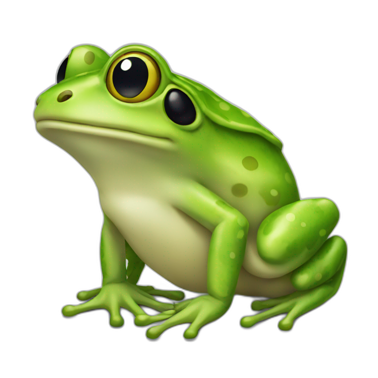 Pepo frog emoji