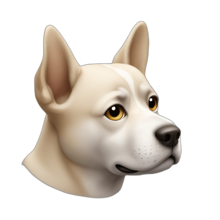 dog thinking about something emoji