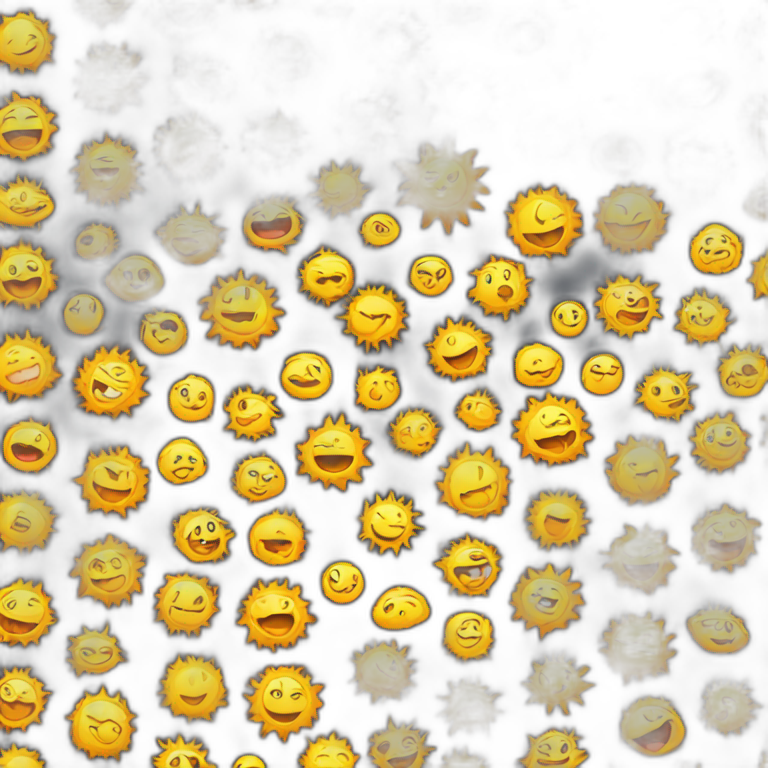 Sun sun sun emoji