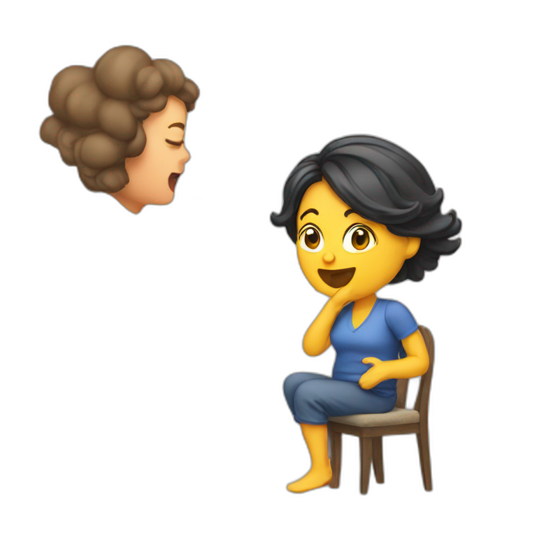 farting mother emoji