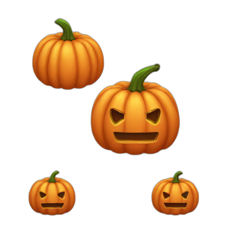 pumpkin app icon no background emoji