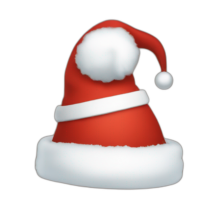 Christmas hat emoji