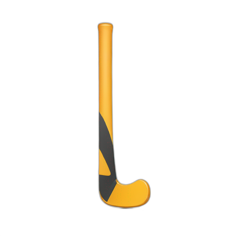 hockey stick as graph emoji
