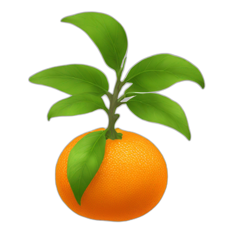 orange blockchain logo emoji