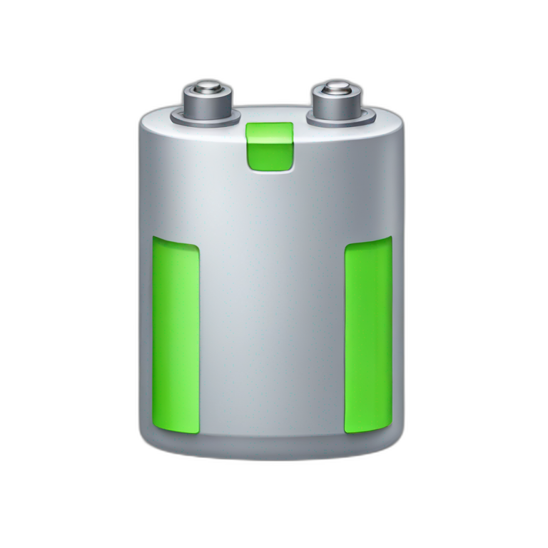 Full charged battery emoji
