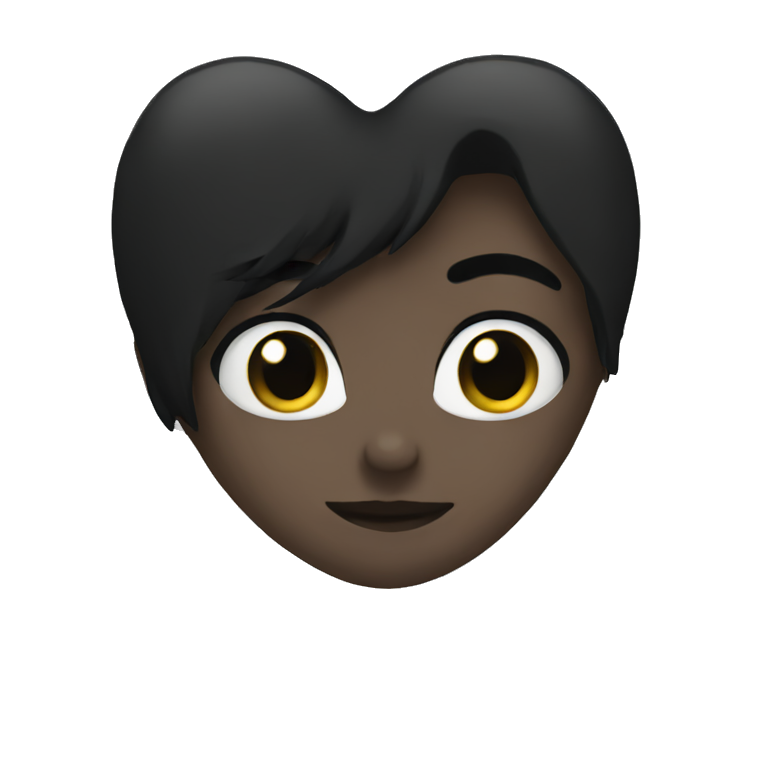 black heart emoji