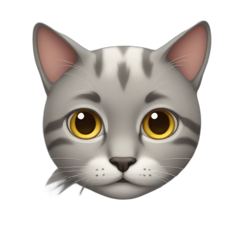 cat looking shy emoji