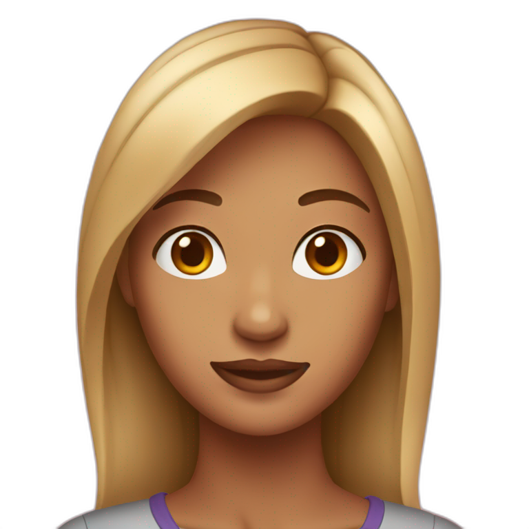 a woman 21 years old emoji