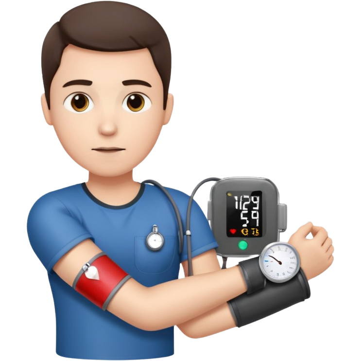 blood pressure cuff wrapped around upper arm with dial reading female ...