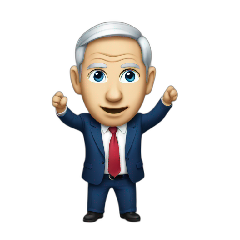 netanyahu against lgbt emoji