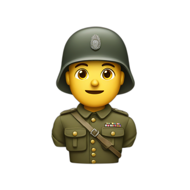 World war 2 german soldier  emoji